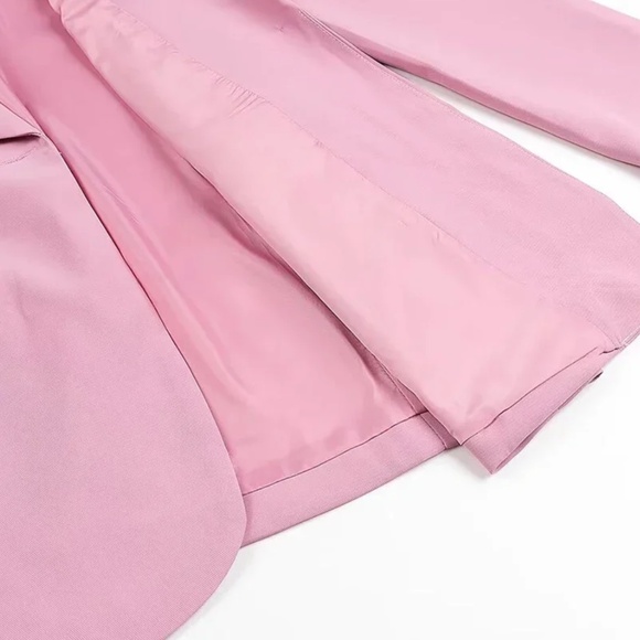 Elegant Pink Pantsuit for Women - Picture 8 of 13